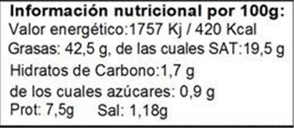 Foie Entier 200g-trasera