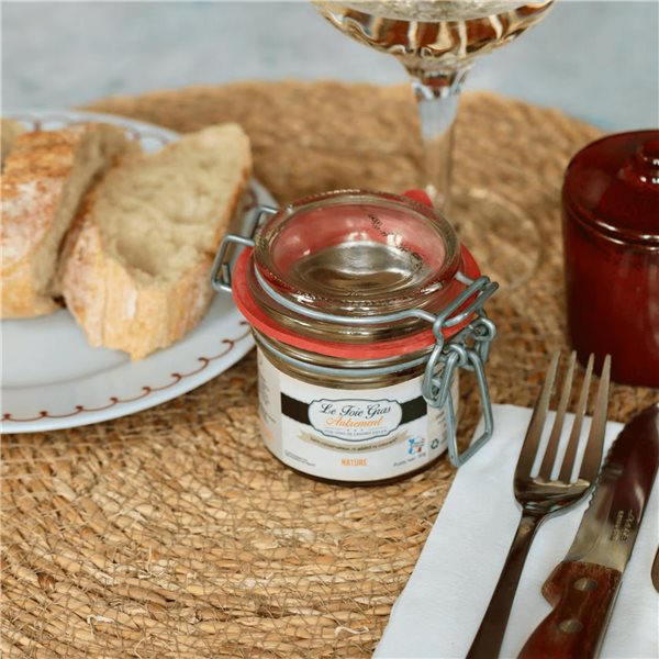 Foie Gras de Canard entier Naturel-lateral