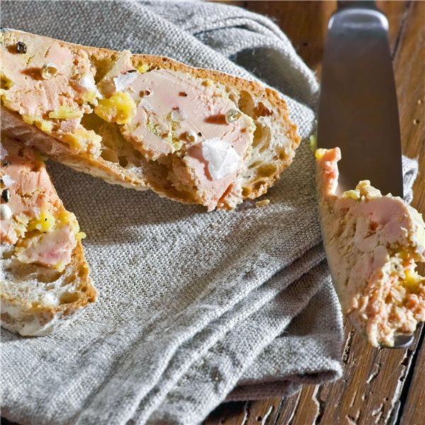 Foie Gras de Canard entier Naturel-trasera