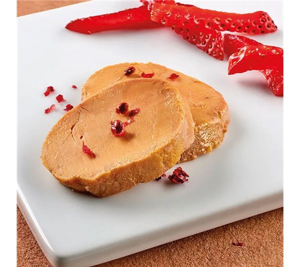 Whole Mi Cuit Duck and Goose Foie Gras 250g | Gluten-free Gourmet-detalle