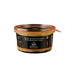 Foie Gras mi-cuit aux abricots et au cacao, El Greco