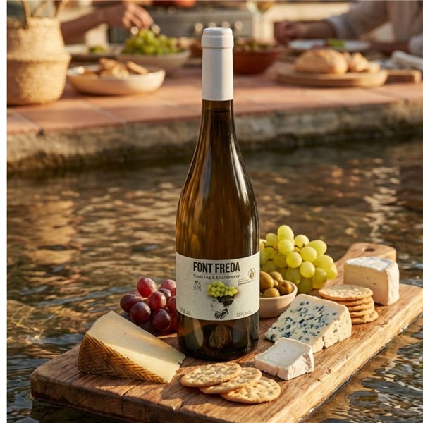 Font Freda Riesling Chardonnay 'Guilella Agrícola'-detalle