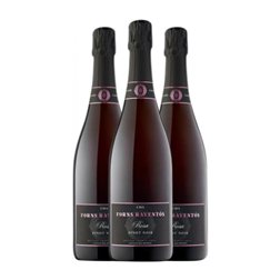 Forns Raventós La Rosa Pinot Negro Brut Nature Cava Reserva 75 cl Espumoso Rosado (Caja de 3 unidades)