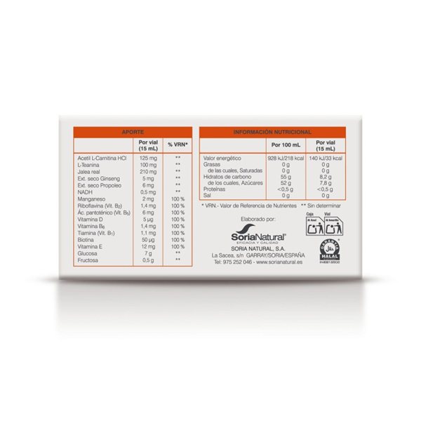 Fost Print Plus 20 viales x 15ml Soria Natural-trasera