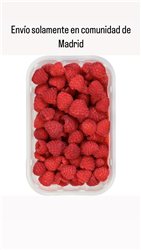 Frambuesas (envíos solamente en Comunidad de Madrid)