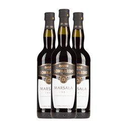 Fratelli Lombardo Seco Marsala 1 L Vino Tinto (Caja de 3 unidades)
