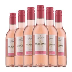 Freixenet Mederaño Semiseco Vino de la Tierra de Castilla Botellín 25 cl Vino Rosado (Caja de 6 unidades)