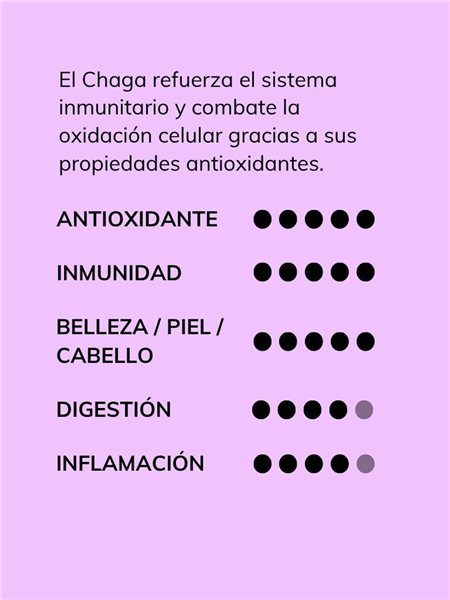 French Mush Cápsulas de Hongos Funcionales Chaga-detalle