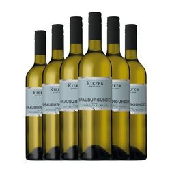 Friedrich Kiefer Freche Kaiserstühler Pinot Gris Trocken — Seco Baden 75 cl Vino Blanco (Caja de 6 unidades)