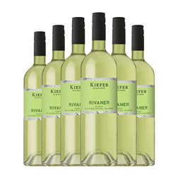 Friedrich Kiefer Freche Kaiserstühler Rivaner Semiseco Baden 75 cl Vino Blanco (Caja de 6 unidades)