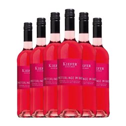 Friedrich Kiefer Schmetterlinge im Bauch Semiseco Baden Rosé — Rosado 75 cl Vino Rosado (Caja de 6 unidades)