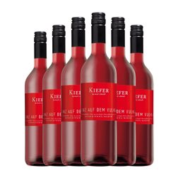 Friedrich Kiefer Tanz auf dem Vulkan Rotling Semiseco Baden 75 cl Vino Rosado (Caja de 6 unidades)