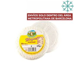 Fresh and tender cottage cheese (Tvorog) 30% fat 370 g Rodnaya Derevnya (frozen)