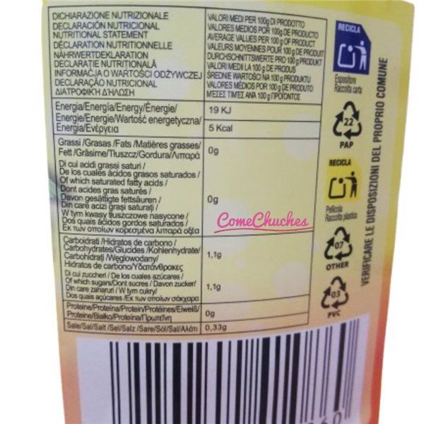 Bonbons aux Fruits 40 Unités 35 Grammes-lateral