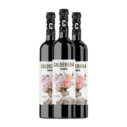 Frutos Villar Calderona Tempranillo Cigales Crianza 75 cl Vino Tinto (Caja de 3 unidades)
