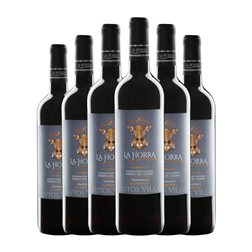 Frutos Villar La Horra Tempranillo Seco Ribera del Duero Joven 75 cl Vino Tinto (Caja de 6 unidades)