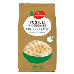 Fusilli 4 Céréales Sans Gluten Bio 500g