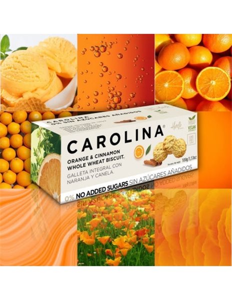 0% Whole Grain Cookie with Orange and Cinnamon, No Added Sugars-detalle