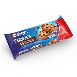 Keks Cookies 40% Schokoladentropfen 225g