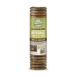 Biscuit intégral aux pépites de chocolat BioCop 250g paquet de 8