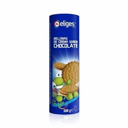 Schokoladen gefüllte Kekse, wählen Sie 500g.