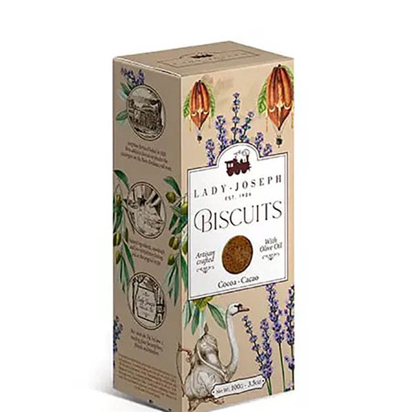 Galletas artesanas de cacao extra crujientes, Lady Joseph (7 unidades)-detalle