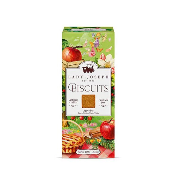 Homemade apple and cinnamon cookies, Lady Joseph (7 units)-lateral