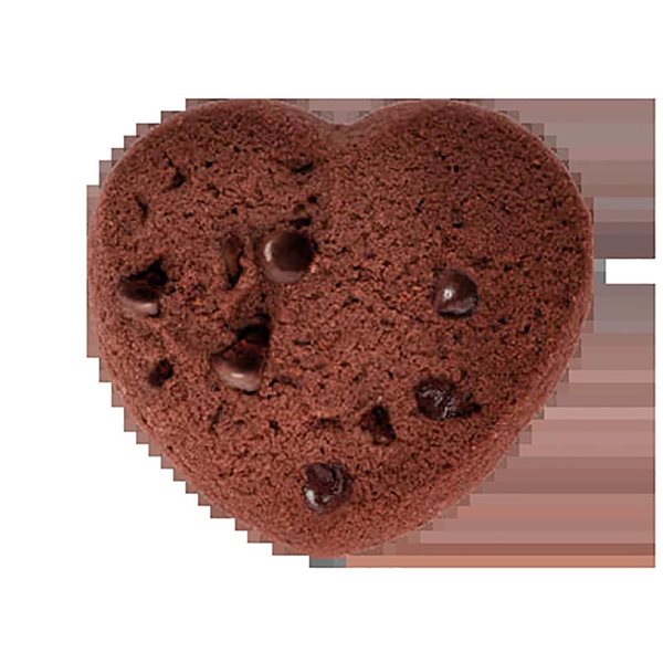Handcrafted heart-shaped cookies, Lady Joseph (7 units)-detalle