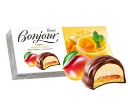 "Bonjour" Mango Flavor Cookies 232g Konti