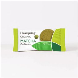 BIO Oat and Matcha Cookies - Clearspring