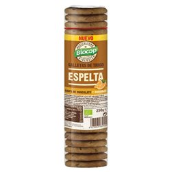 Galletas de Espelta con Chocolate y Naranja Bio 250g