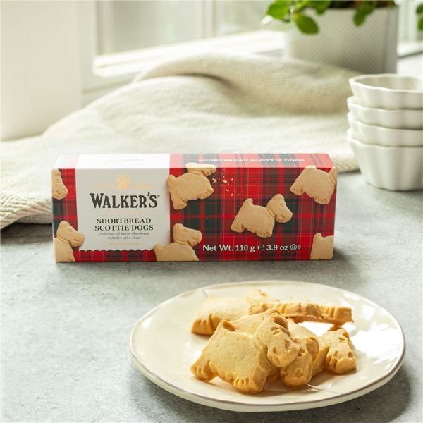 Biscuits au beurre Walkers Scottie Dogs-detalle