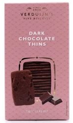 Thin Dark Chocolate Cookies Verduijn's