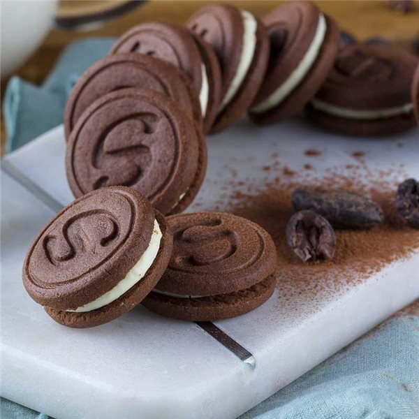 Galletas mini choco-mini sorrisi 100g Schar-detalle