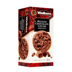 Galletas Walkers Stem Belgian Chocolate 150gr.
