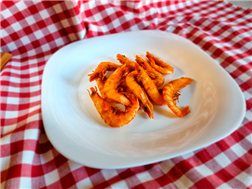 Special airfryer fried prawns.