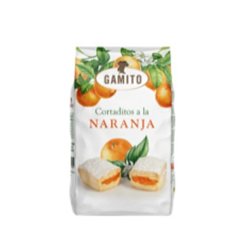GAMITO BOLSA CORTADITOS DE NARANJA 130 GR
