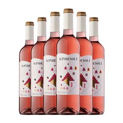 Gandesa Gandesola Garnacha Seco Terra Alta Bio — Biológico 75 cl Vino Rosado (Caja de 6 unidades)