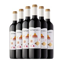 Gandesa Gandesola Seco Terra Alta Bio — Biológico 75 cl Vino Tinto (Caja de 6 unidades)