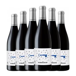 Gandesa Somdinou Seco Terra Alta Bio — Biológico 75 cl Vino Tinto (Caja de 6 unidades)