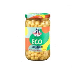 Pois chiches bio cuits en conserve 570g Luengo