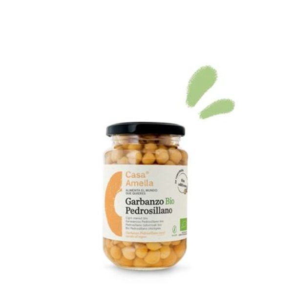 Garbanzo Pedrosillano Bio 330g, Casa Amella-lateral