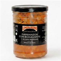 Pois chiches avec homard Lino Moreno