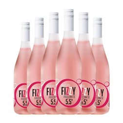 García Carrión Fizzy Moscato Frizzante — Espumoso de Aguja, Rosé — Rosado 75 cl Espumoso Rosado (Caja de 6 unidades)