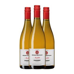 Gérard Bertrand Chardonnay Héritage — Herencia Legado Tradicional 75 cl Vino Blanco (Caja de 3 unidades)