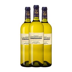 Gérard Bertrand Château L'Hospitalet La Clape Reserva 75 cl Vino Blanco (Caja de 3 unidades)