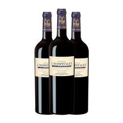 Gérard Bertrand Château L'Hospitalet La Clape Reserva 75 cl Vino Tinto (Caja de 3 unidades)
