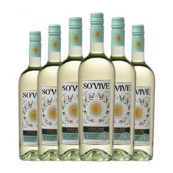 Gérard Bertrand So' Vive 9.5º Vin de Pays d'Oc 75 cl Vino Blanco (Caja de 6 unidades)
