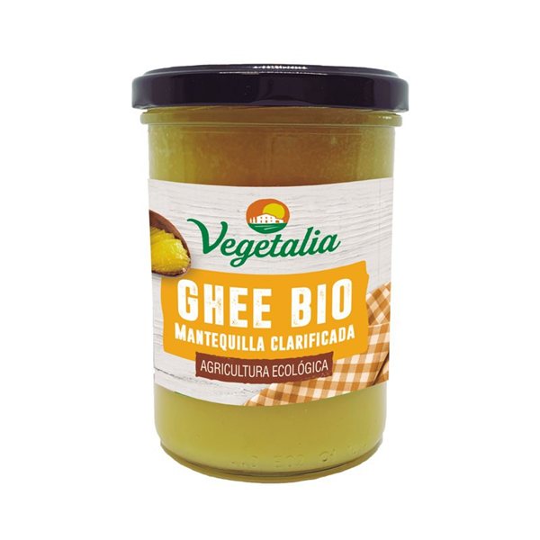 Ghee beurre clarifié bio 450ml Vegetalia-lateral