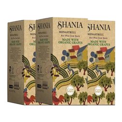 Gil Family Shania Monastrell Bag in Box 3 L Vino Tinto (Caja de 3 unidades)